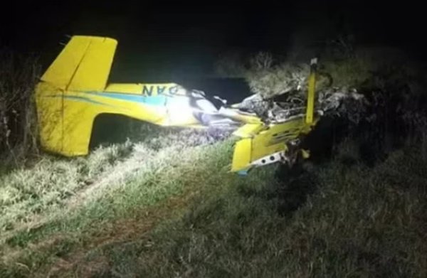 Avião caiu em fazenda usada nas gravações da novela Pantanal