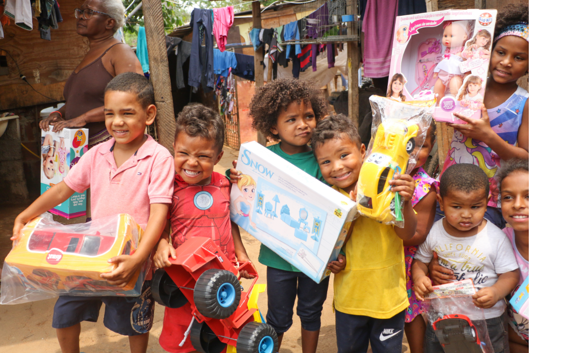 BRB ARRECADA BRINQUEDOS PARA CRIANÇAS EM SITUAÇÃO DE VULNERABILIDADE SOCIAL