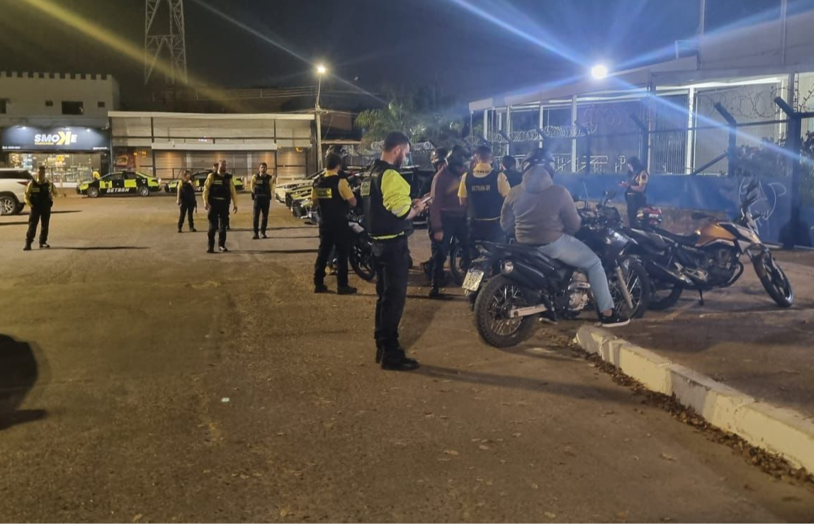 Operação Sossego registra dezenas de infrações em motocicletas de Taguatinga
