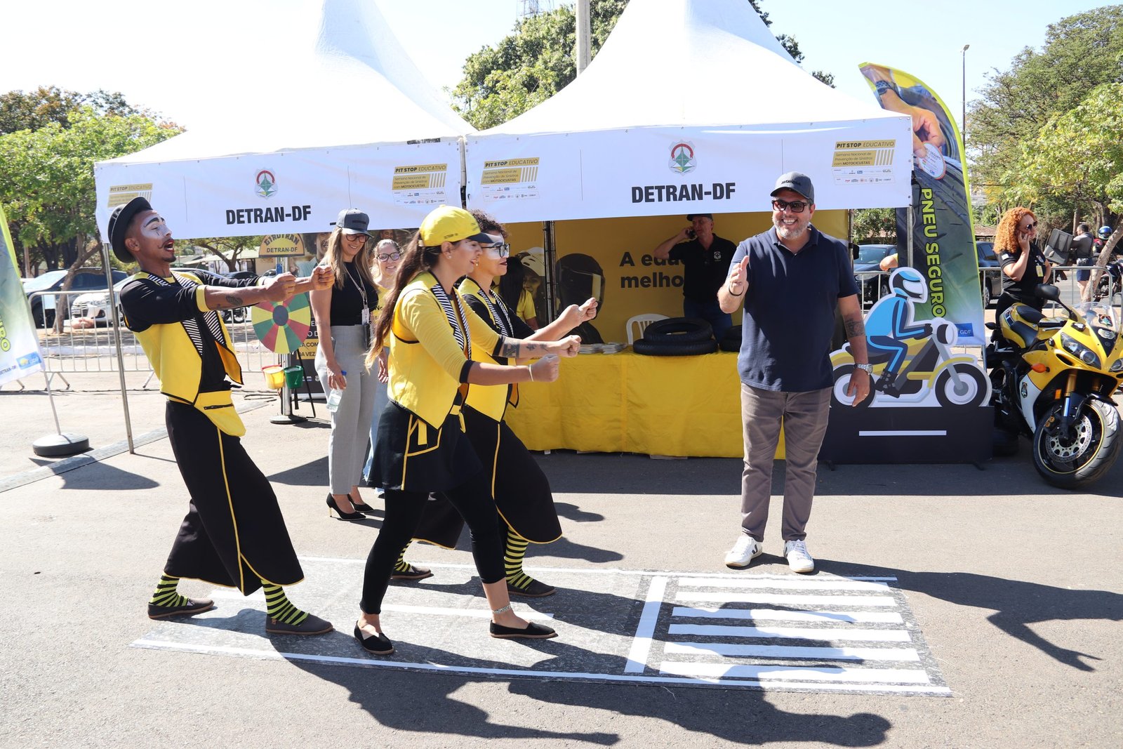 Semana Nacional de Trânsito começa no DF com ações voltadas a motociclistas