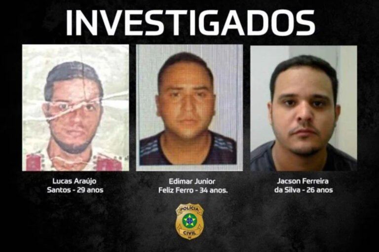 Trio do Entorno que furtava joias morre durante conflito com a polícia