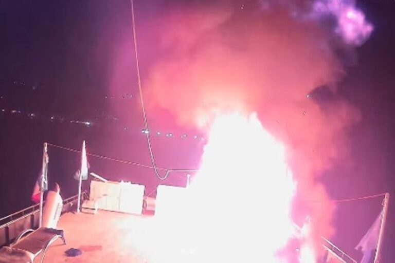 Veja segundo ataque de drone a barco de brasiliense com destino a Gaza