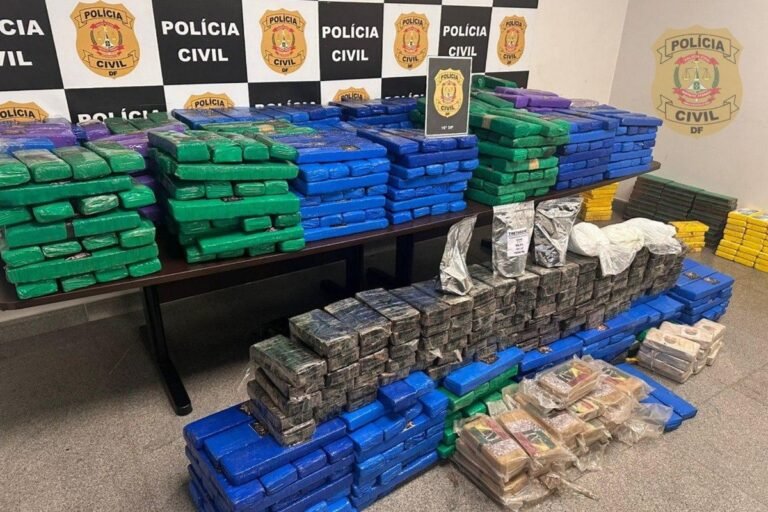 Casal é preso com uma tonelada de drogas avaliada em R$ 15 milhões