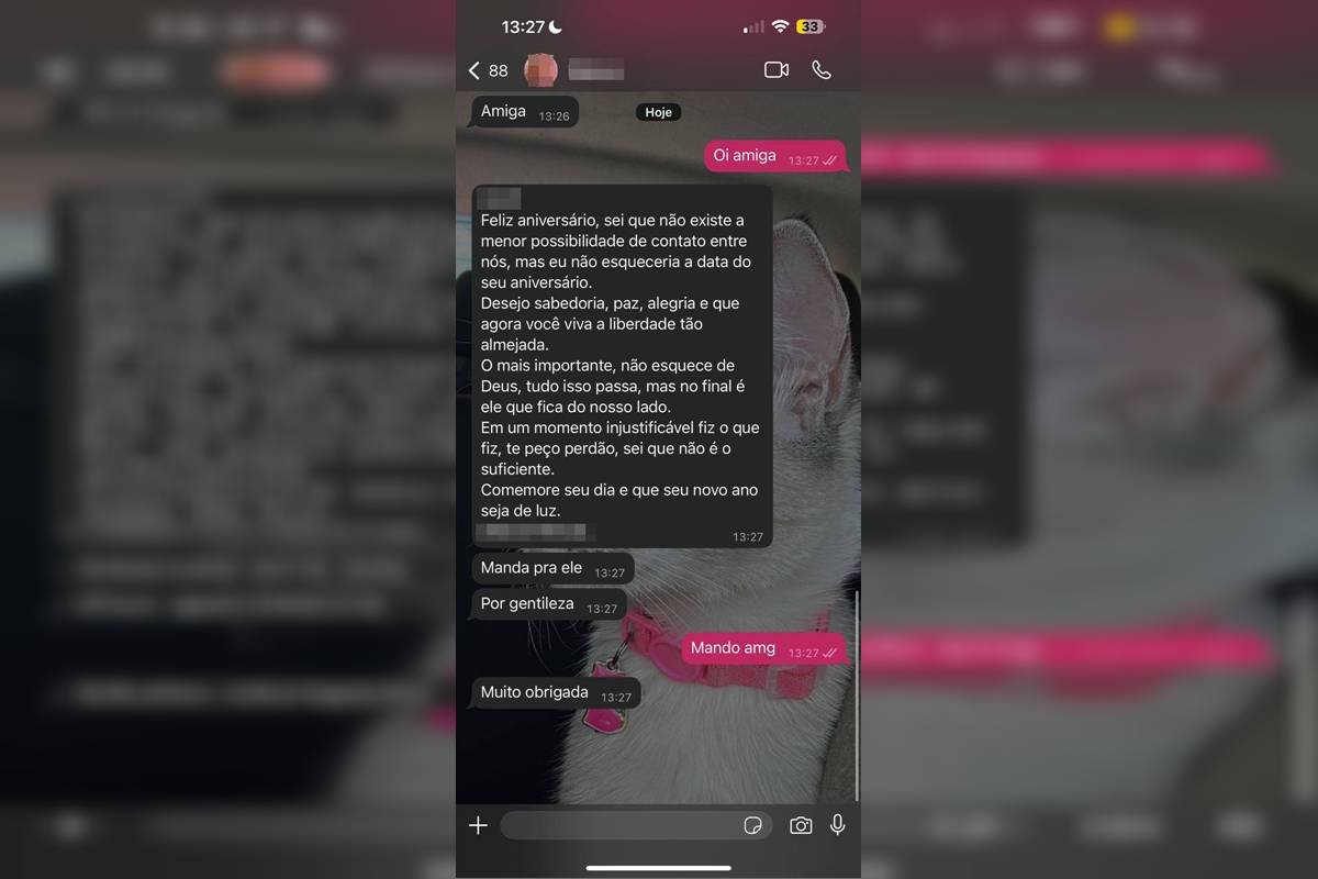 Dias após destruir ternos, barraqueira mandou “feliz aniversário” a ex
