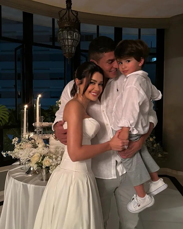 Franciny Ehlke se casa na Itália com empresário bilionário