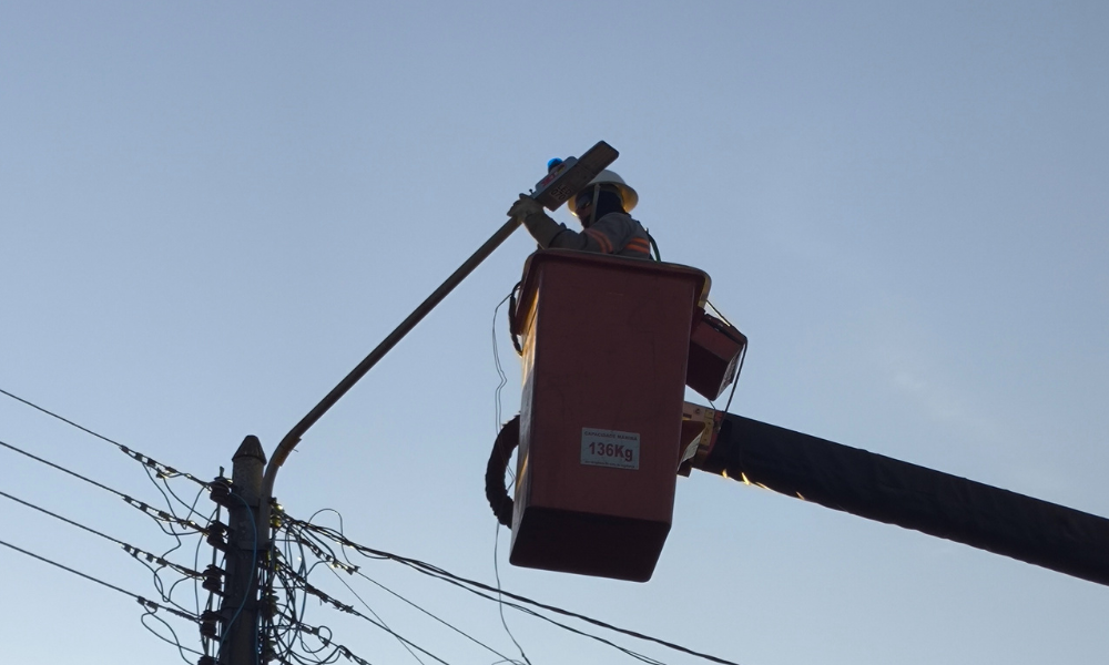 Novas luminárias de LED transformam a iluminação do Paranoá