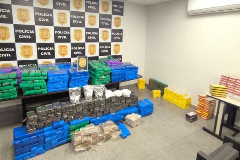 PCDF apreende quase uma tonelada de drogas em depósito em Formosa