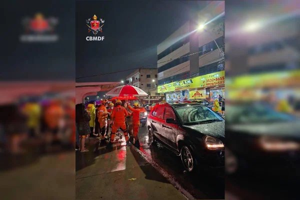 PCDF busca motorista que atropelou mulher no DF e fugiu; veja imagens