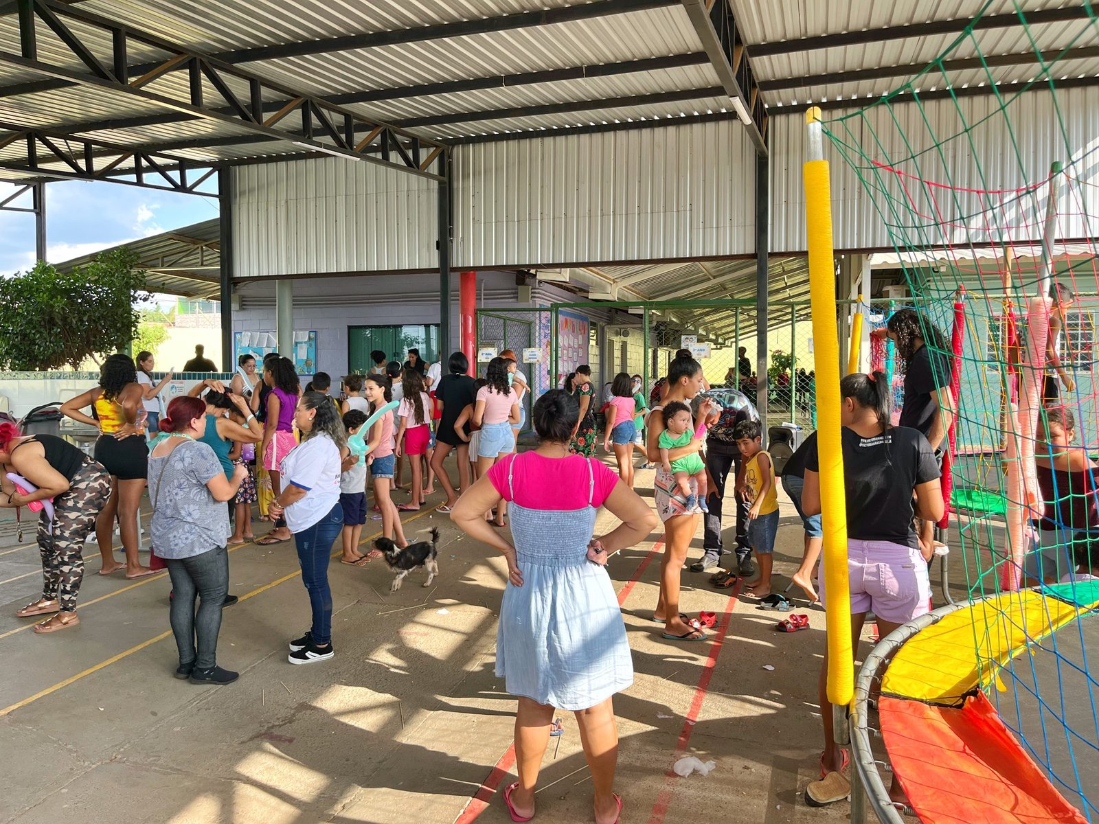 Recanto das Emas recebe manhã de diversão e cuidados para crianças