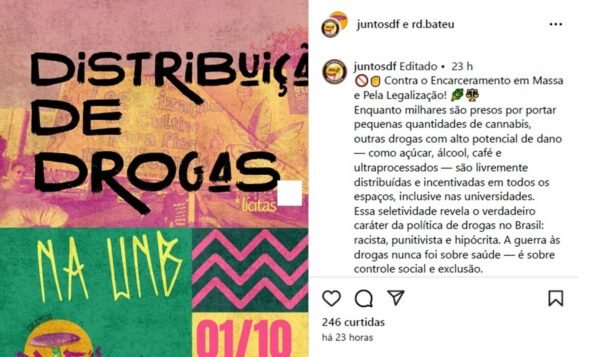 Reitoria cobra esclarecimentos sobre “distribuição de drogas” na UnB