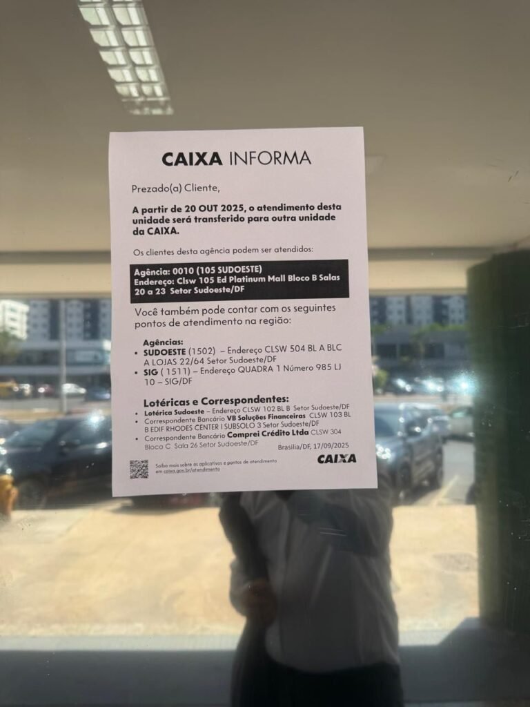 Roosevelt Vilela pede apoio de Celina Leão para evitar fechamento de agência da Caixa no Sudoeste