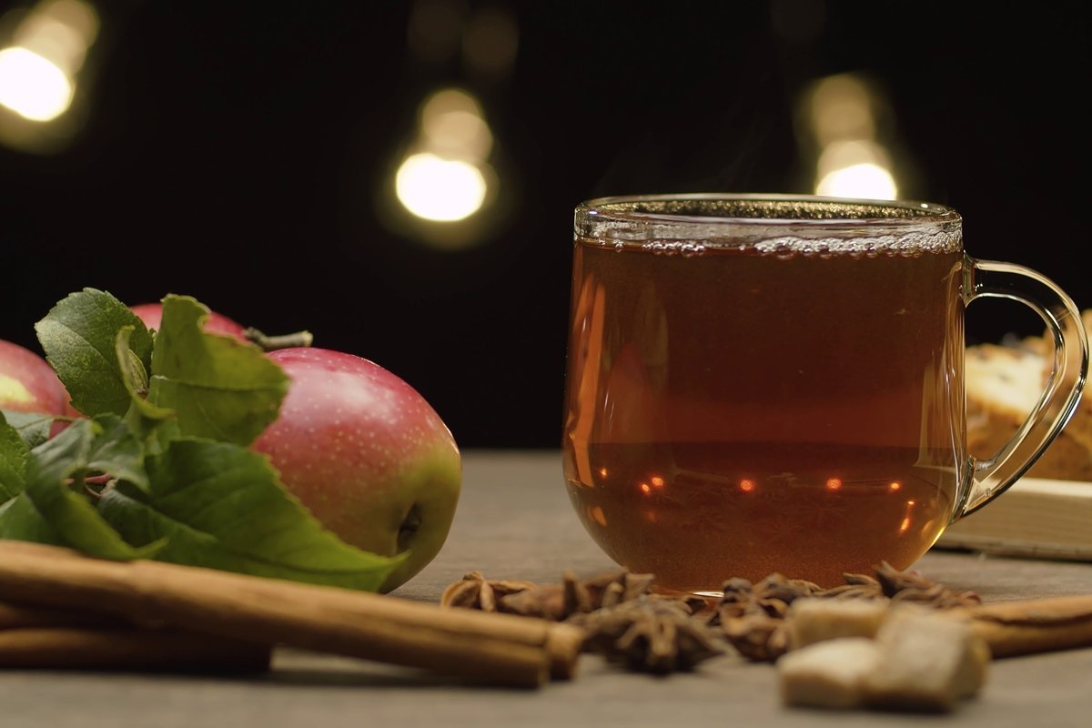 chá de fruta e especiaria ajuda o coração e a glicemia