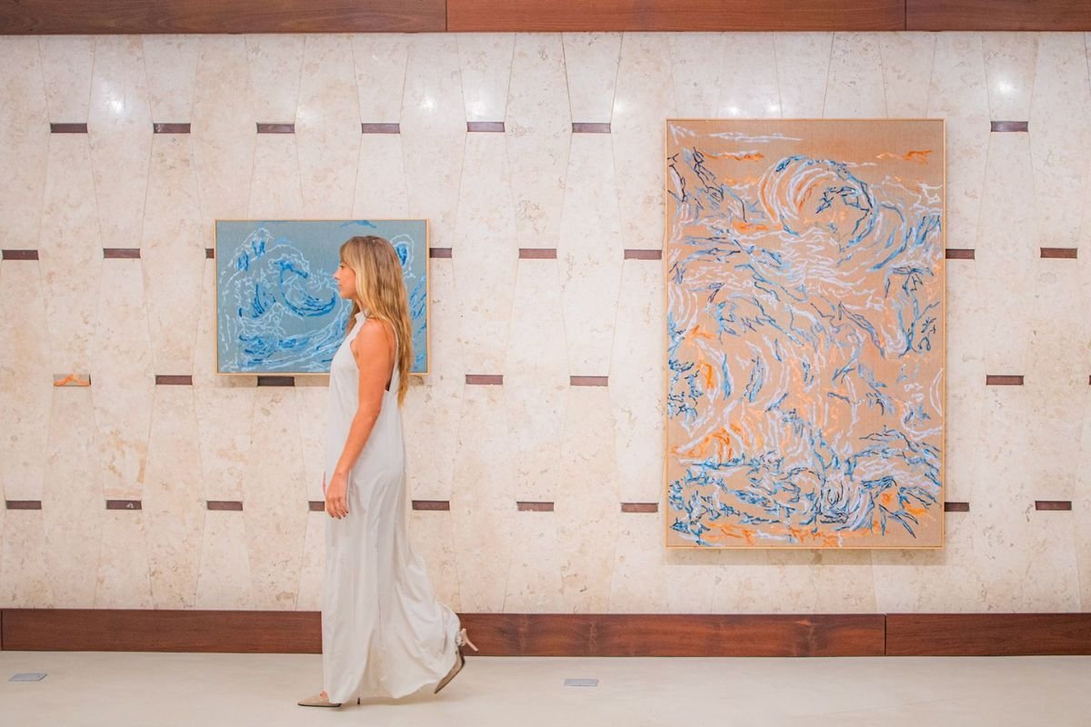 Brasiliense Poli Pieratti une mar e mitos em exposição em Salvador