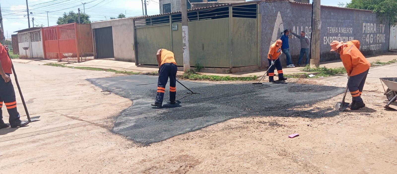 Ceilândia recebe ação intensa de limpeza e reparos antes das chuvas