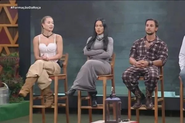 A Fazenda 17: enquete revela quem sai entre Mesquita, Saory e Tamires