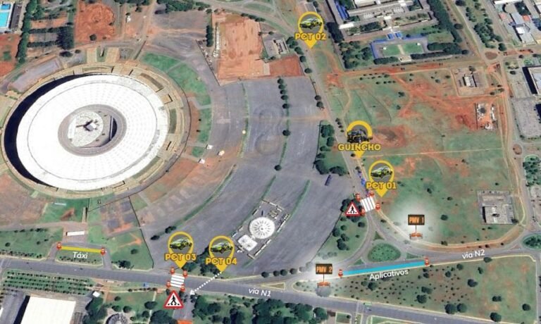 Trânsito terá esquema especial no fim de semana por eventos em Brasília