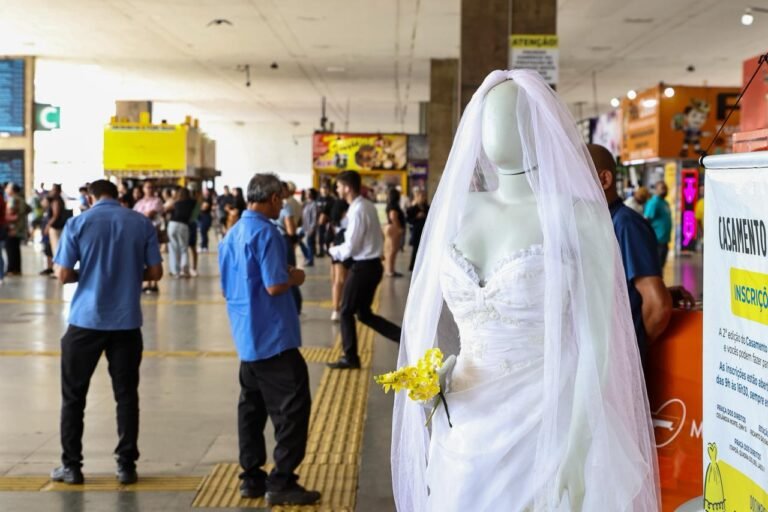 Sejus-DF amplia acesso ao Casamento Comunitário com ponto de inscrição na Rodoviária