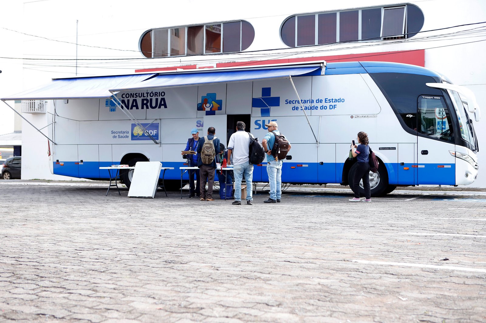 Ação de saúde amplia atendimento à população em vulnerabilidade em Ceilândia