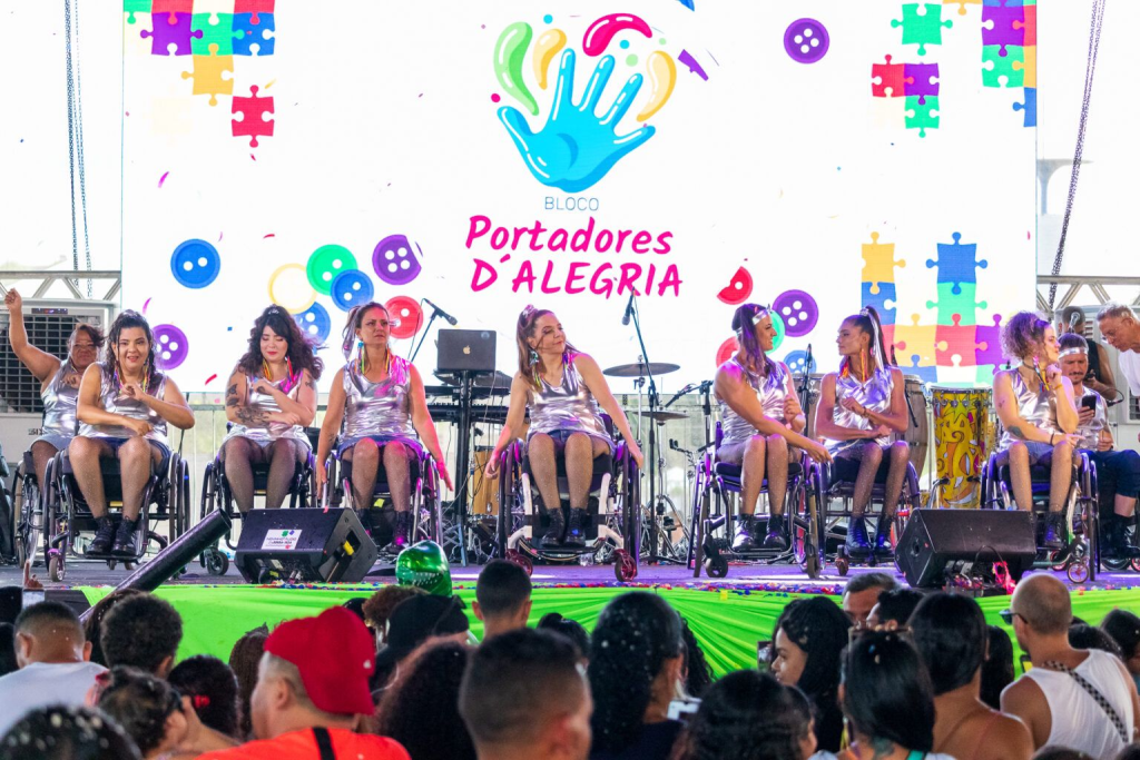 Portadores da Alegria se consolida como referência de Carnaval acessível em Brasília