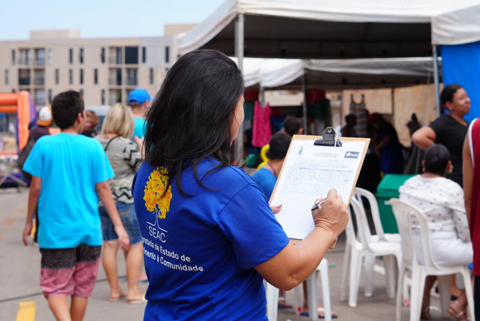 Samambaia recebe ação com atendimento gratuito à comunidade