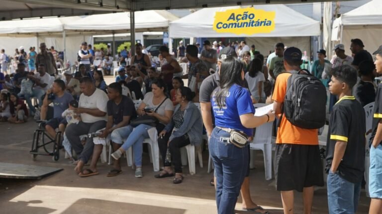 Água Quente recebe ação comunitária do GDF com serviços gratuitos no Mês da Mulher