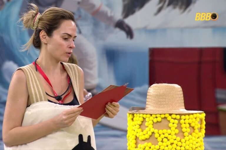 BBB 26: Ana Paula recebe carta da produção e surpreende brothers