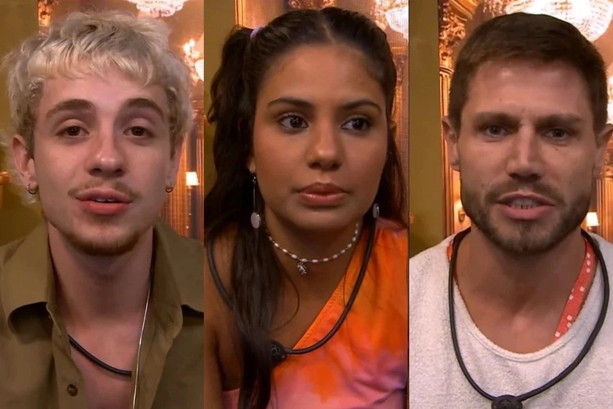 BBB26: enquete pós-Sincerão crava quem sai entre Jonas, Juliano e Gabi