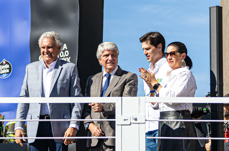 Caiado comemora sucesso do MotoGP em Goiânia e destaca projeção internacional de Goiás