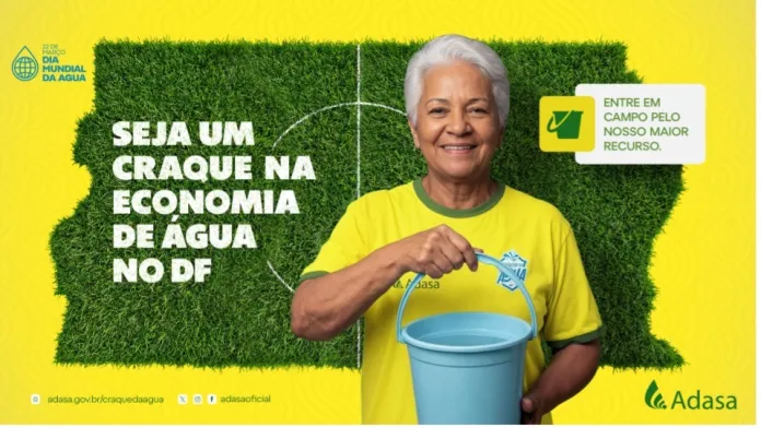 Campanha da Adasa mobiliza moradores do DF para uso responsável da água