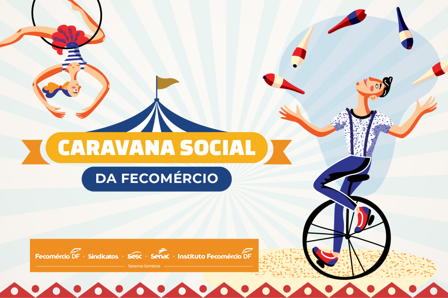 Caravana Social da Fecomércio chega ao Recanto das Emas