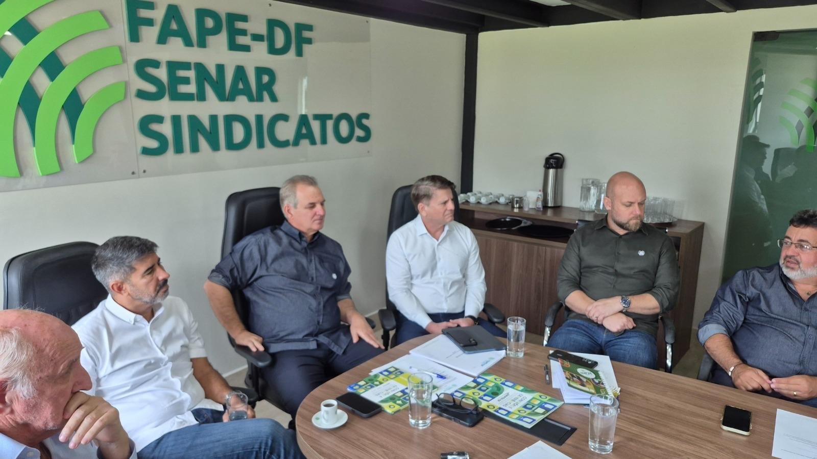 FAPE-DF declara apoio a Roosevelt e reforça articulação do agro para 2026
