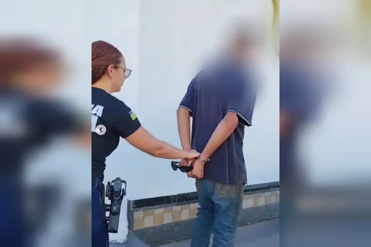 Homem é preso após arremessar espelho e tentar queimar ex viva