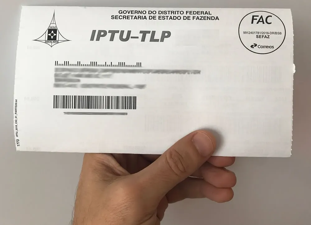 IPTU 2026 no DF: primeira parcela vence em maio