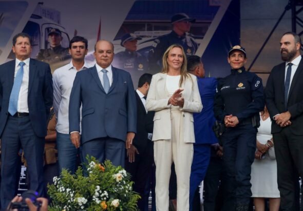 Ibaneis participa de ato que marca entrada de nova turma na PMDF