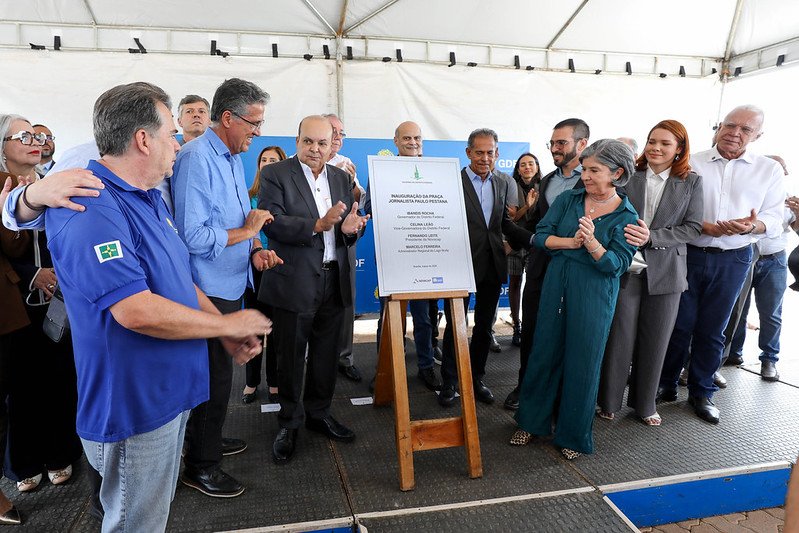 Lago Norte recebe Praça Paulo Pestana em homenagem ao jornalista que fez história em Brasília