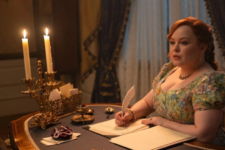 O que se sabe sobre o futuro de Lady Whistledown em Bridgerton