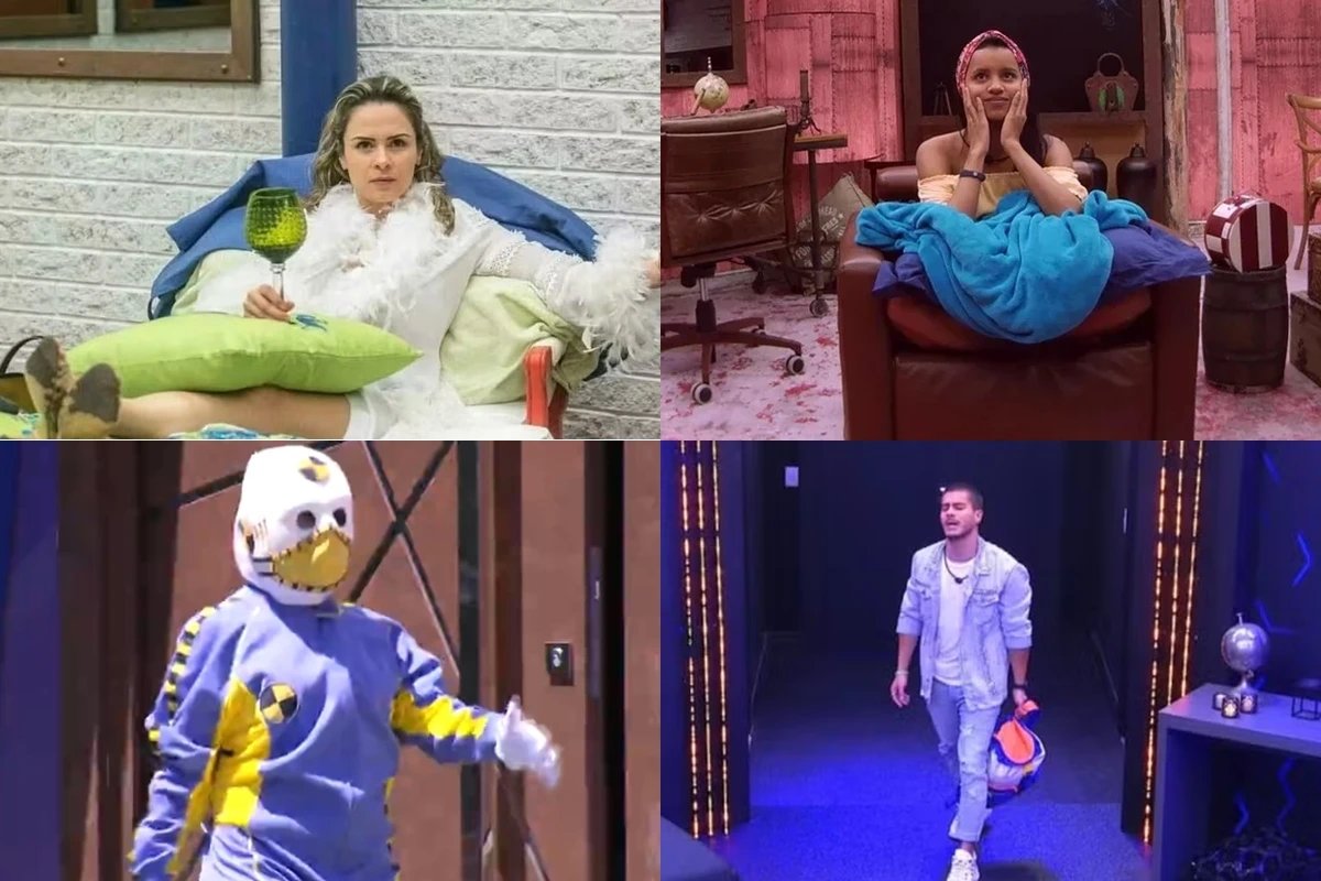 Os participantes que foram para o Paredão Falso no BBB