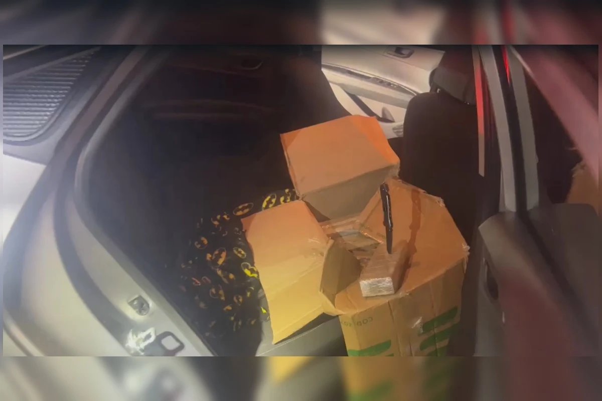 PRF prende motorista com 160 kg de maconha em rodovia