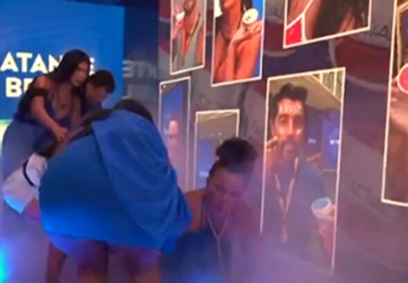 Solange Couto leva tombo na festa e preocupa colegas; veja