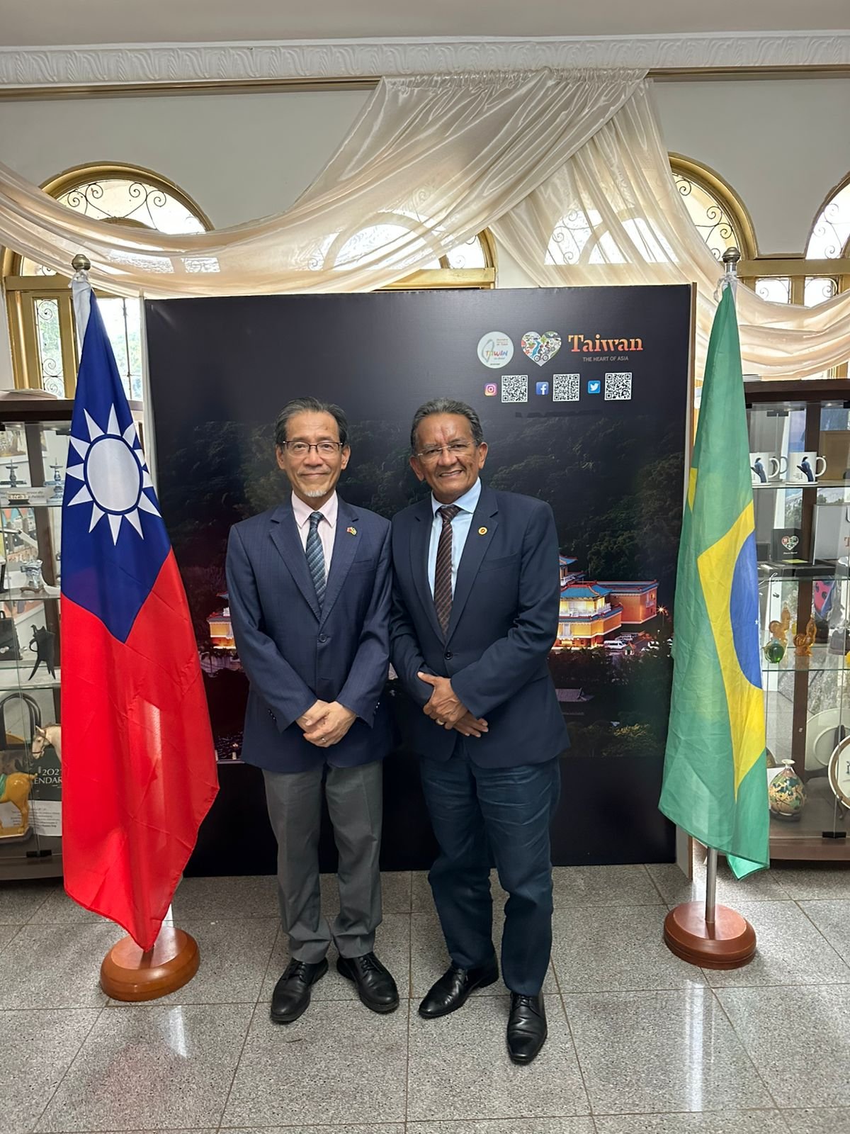 ABBP e Taiwan estreitam laços e abrem caminho para cooperação em comunicação