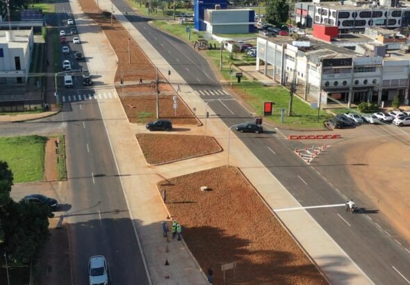 Após obras, cruzamento no Trecho 5 da Epig é reaberto ao tráfego