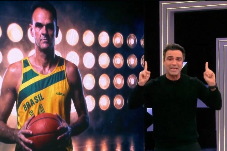 Assista a comovente homenagem de Tadeu para Oscar Schmidt no BBB 26