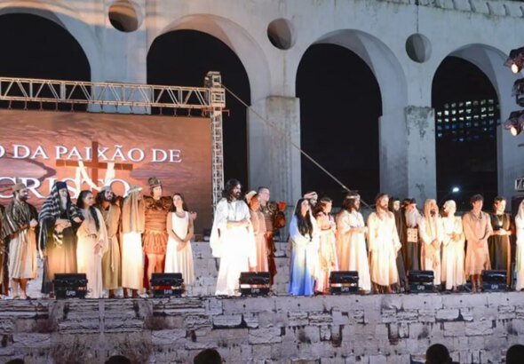 Auto da Paixão de Cristo nos Arcos da Lapa chega à 48ª edição