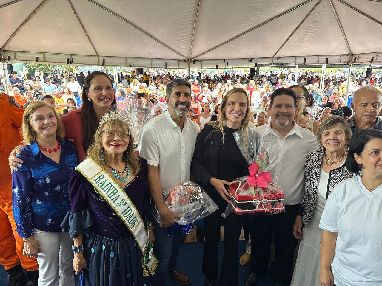 Celina Leão anuncia criação da Secretaria do Idoso e reforça agenda social no DF