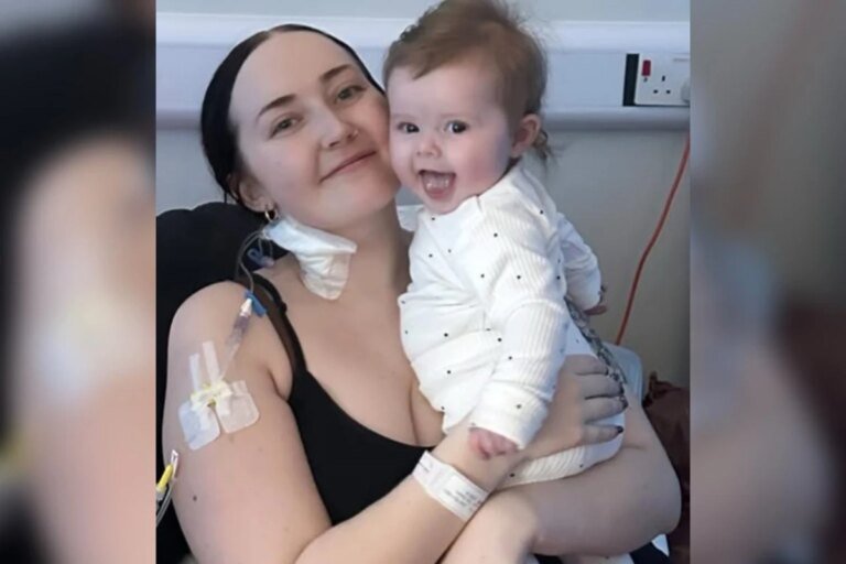 Cinco meses pós-parto, jovem descobre câncer raro incurável