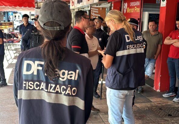 GDF aposta em ação conjunta para organizar e reforçar segurança no centro de Ceilândia