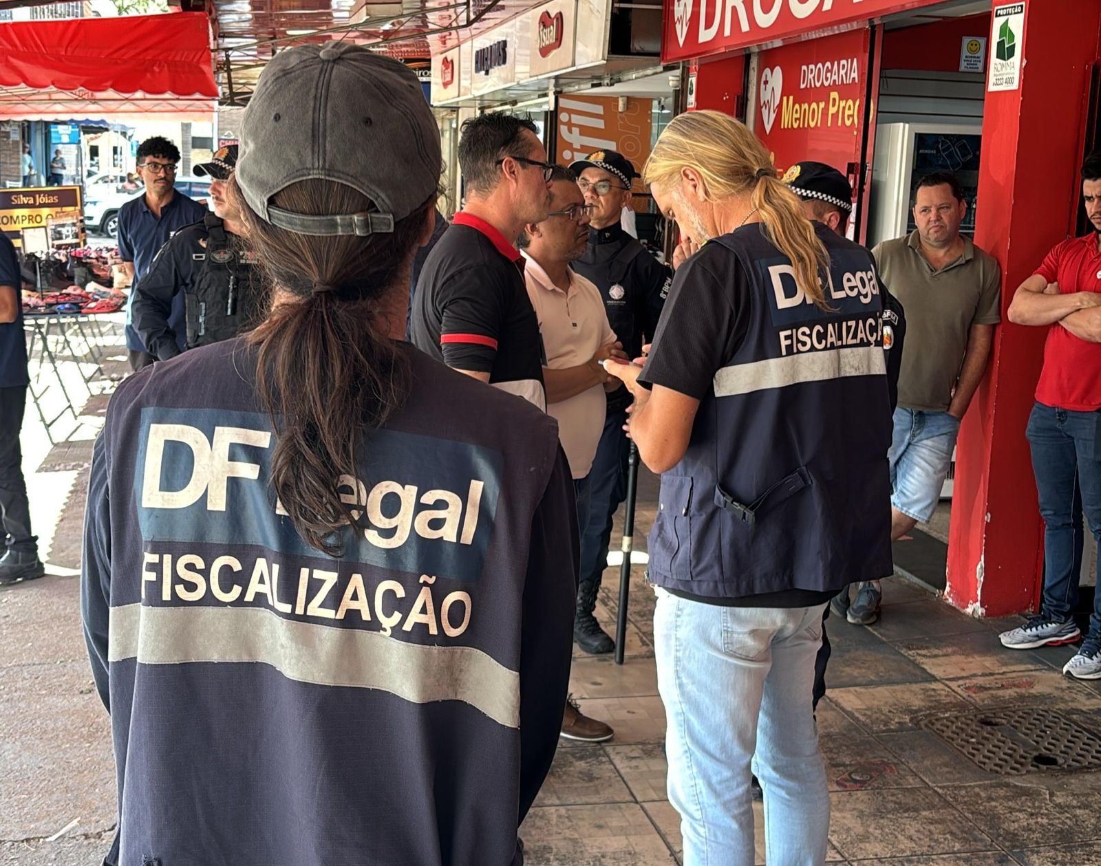 GDF aposta em ação conjunta para organizar e reforçar segurança no centro de Ceilândia