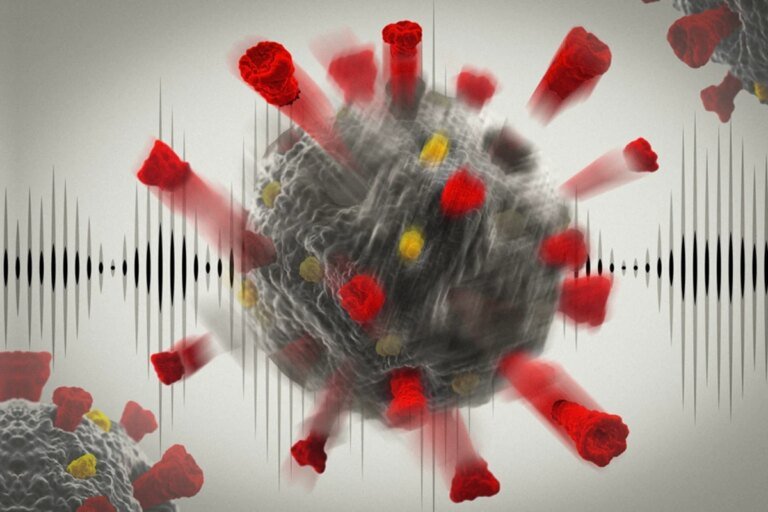 Novo método com ultrassom “explode” vírus da gripe. Entenda