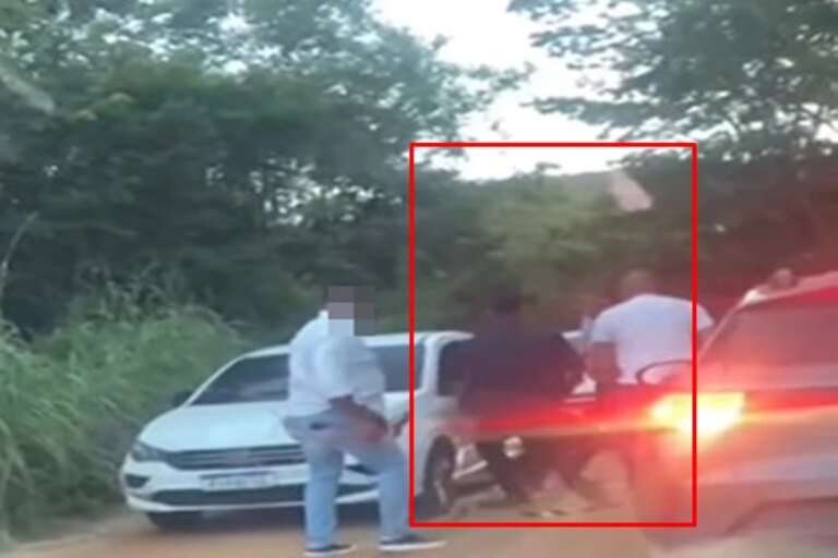 PM é preso ao ser flagrado em grupo que espancou motorista em Pirenópolis