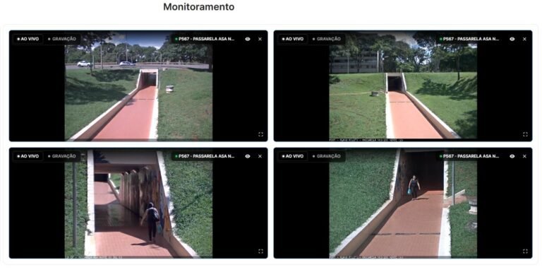 Plano Piloto começa a monitorar passarelas subterrâneas em tempo real